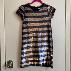 GapKids size L regular flip sequins dress